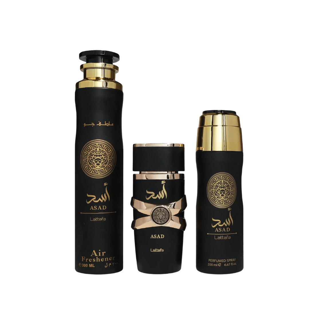 Lattafa Asad 3-Piece Gift Set