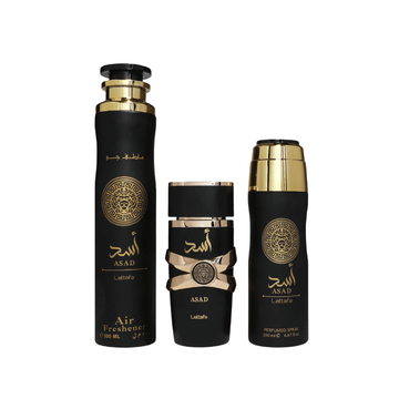 Lattafa Asad 3-Piece Gift Set